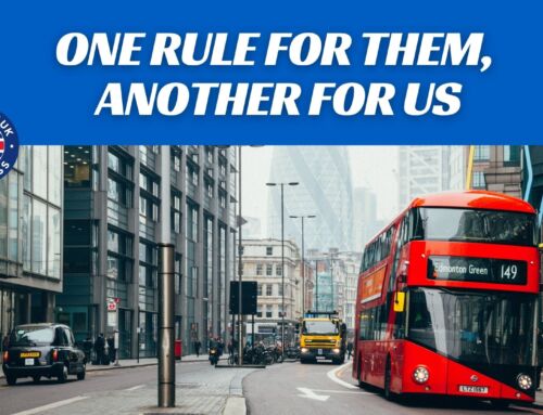 One Rule for Them, Another for Us